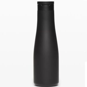 Sleek Black Insulated Water Bottle